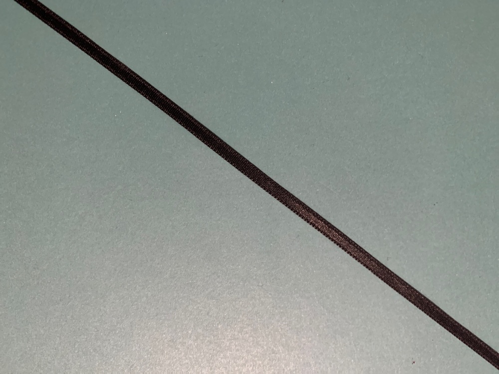 Black Ribbon 5 metre length 3mm