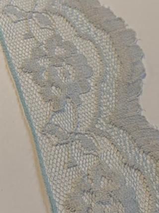 Blue And White Lace 45p per metre