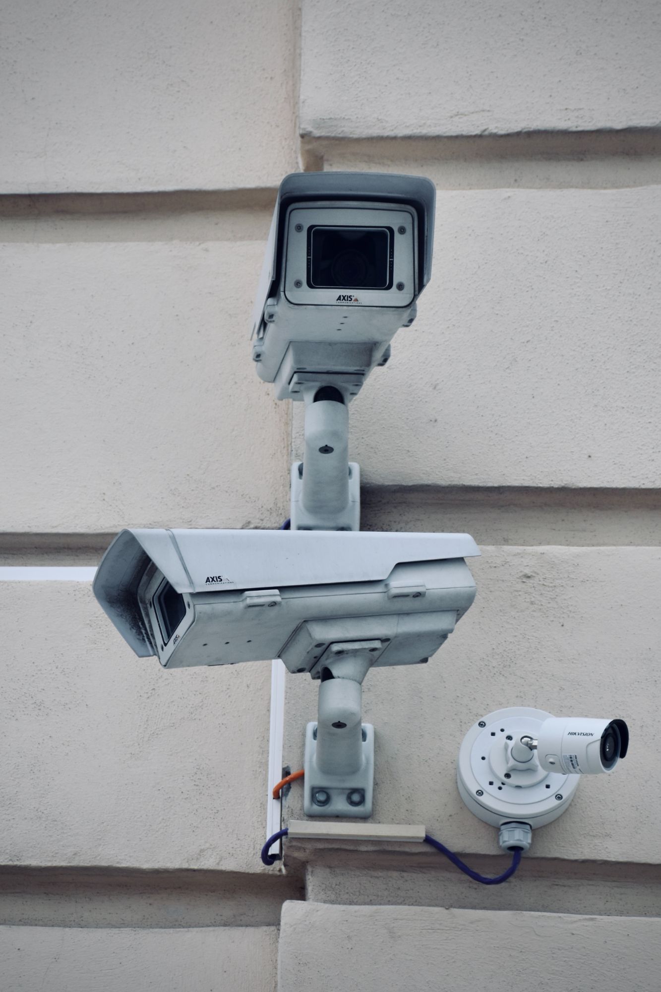 CCTV cameras providing information to intelligence analysts on the top 2 percent courses