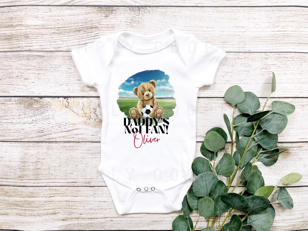Daddy's No1 Fan Baby Vest