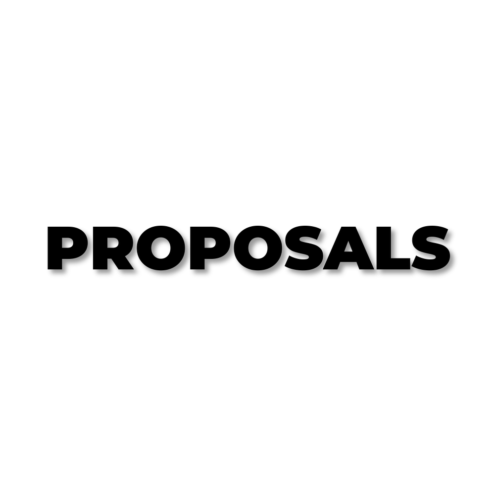 PROPOSALS