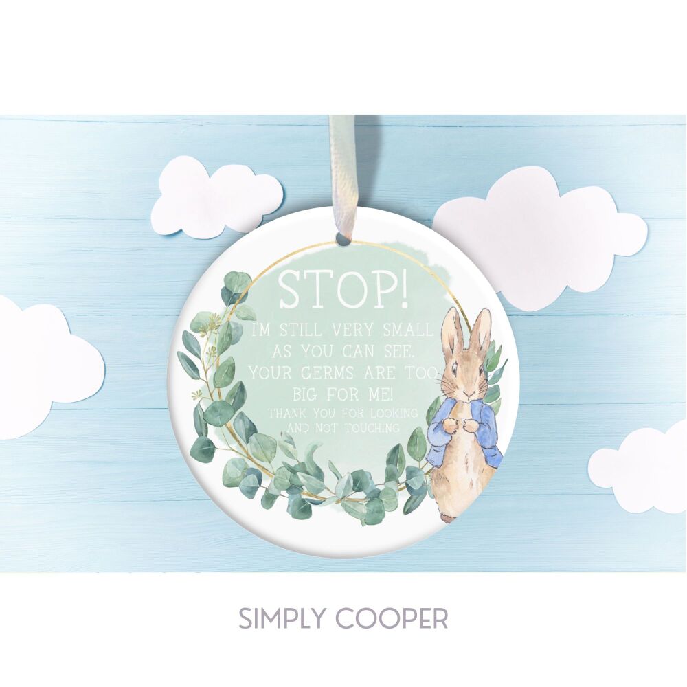 Pram Germ Tag - Peter Rabbit