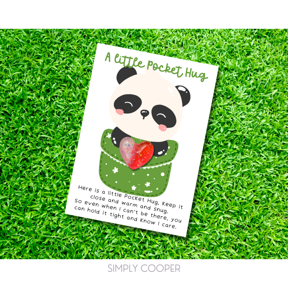 A LITTLE PANDA POCKET HUG