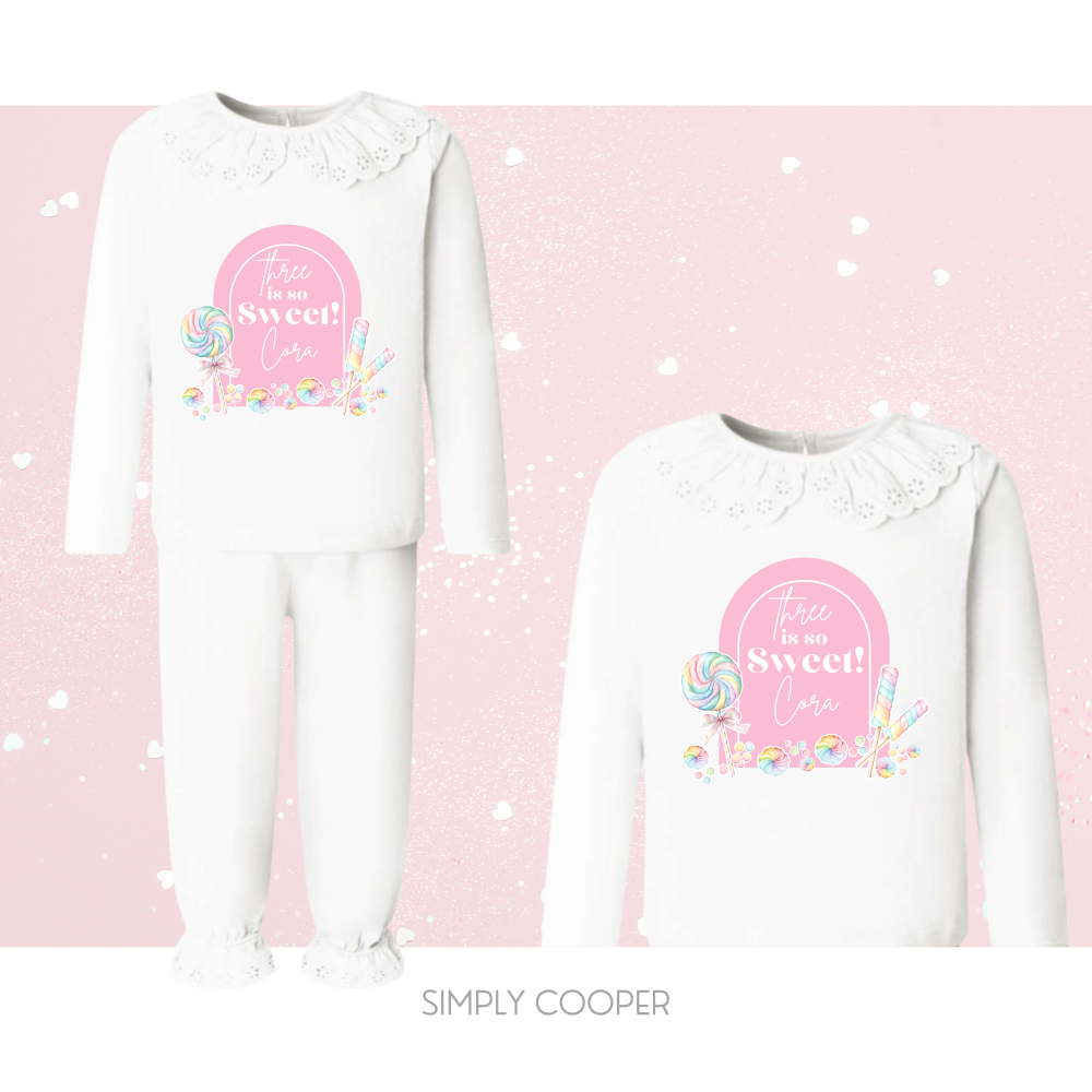 THREE IS SO SWEET PYJAMAS