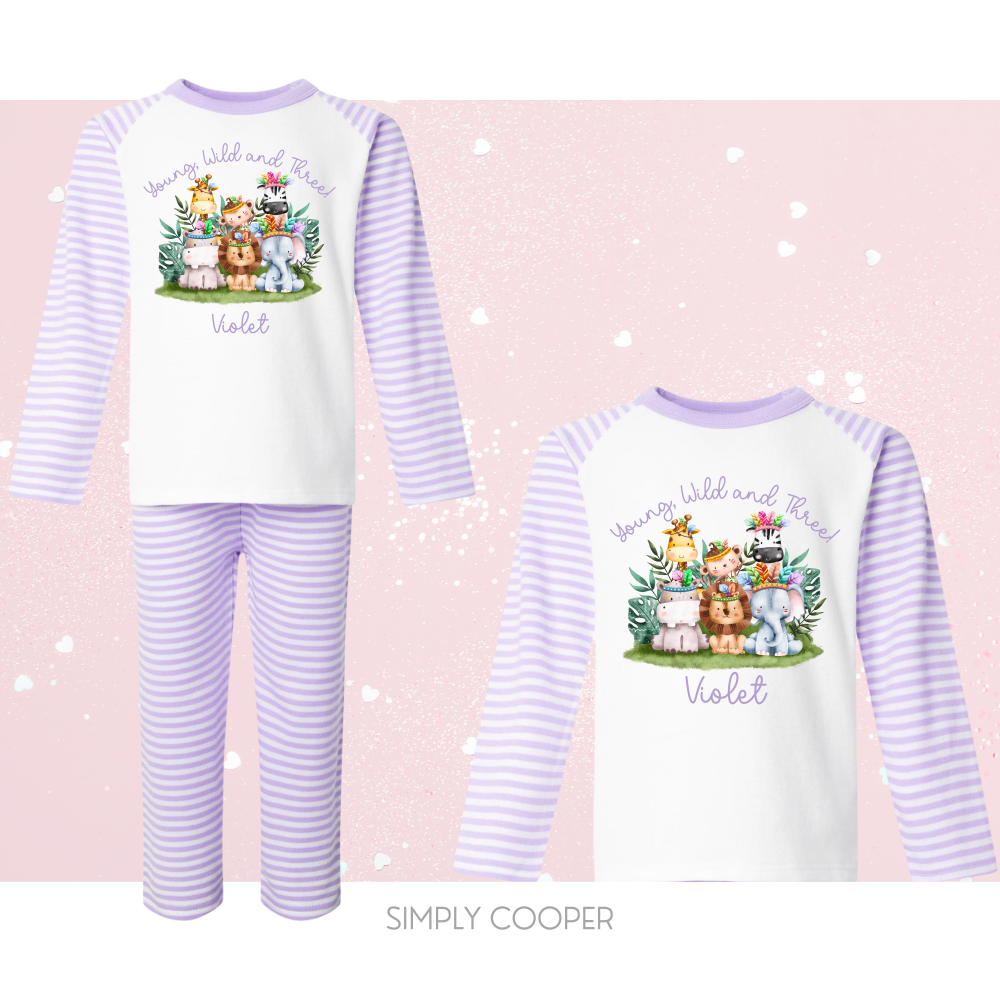 YOUNG, WILD & THREE PYJAMAS