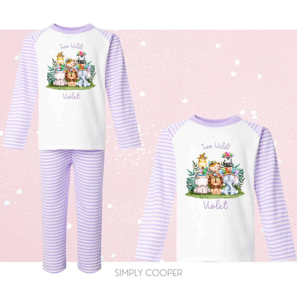 TWO WILD PYJAMAS