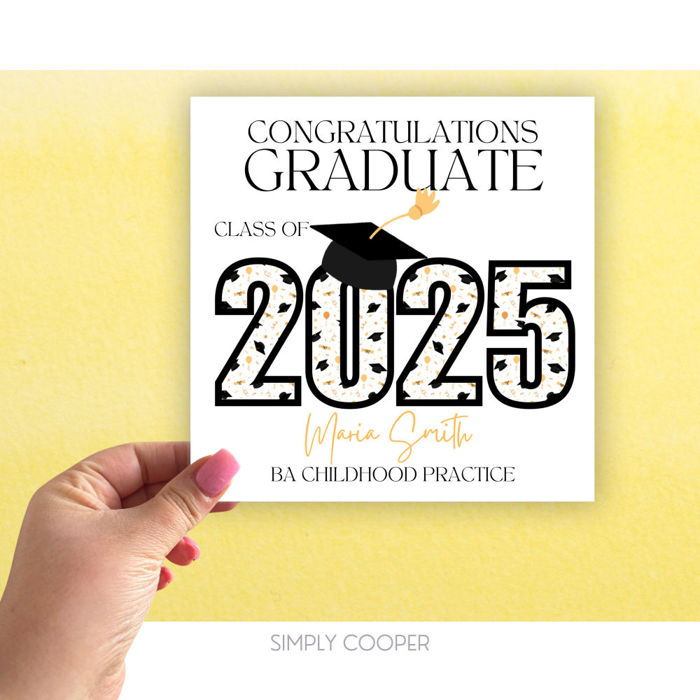 2025 GRADUATION CARD