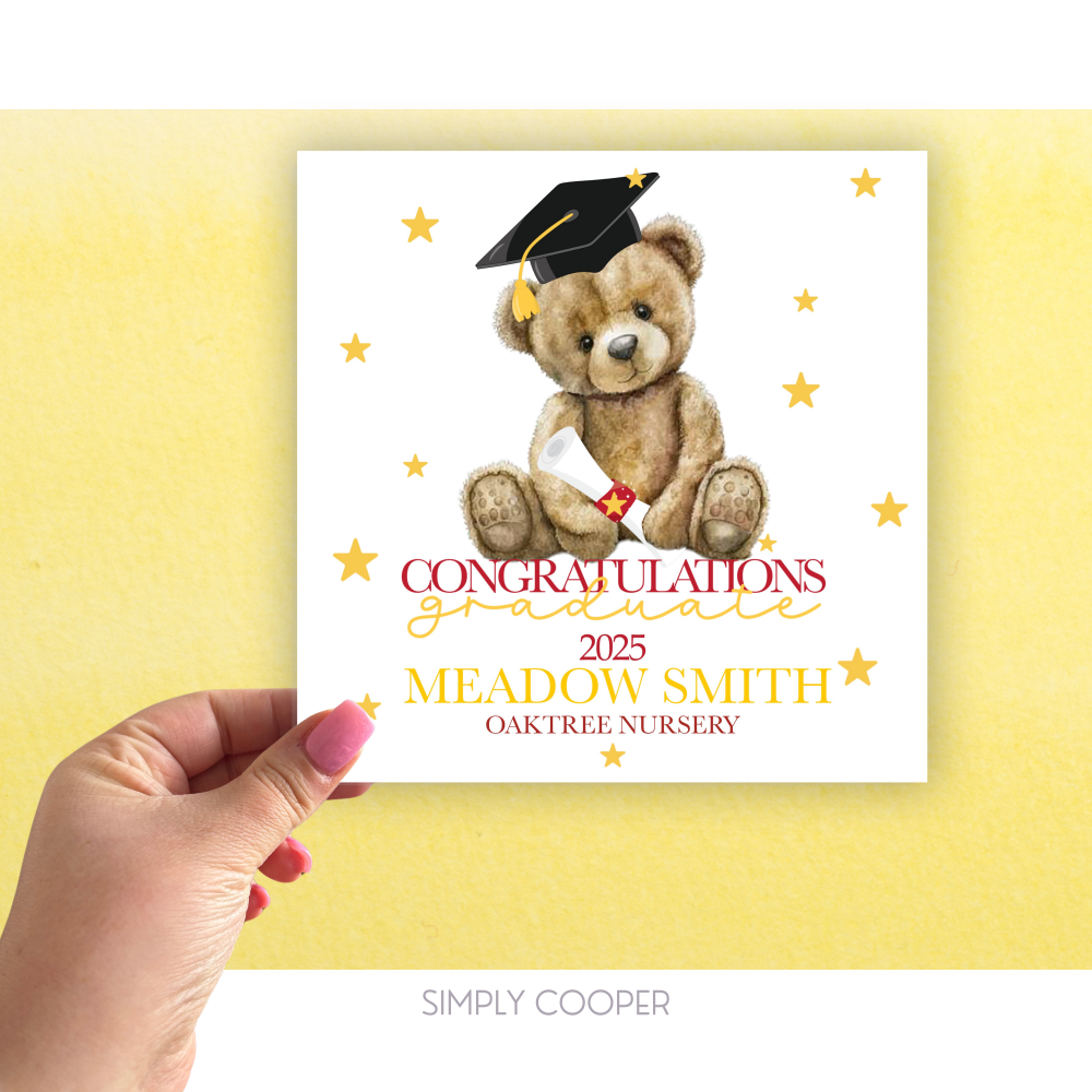 NURSERY GRADUATE CARD