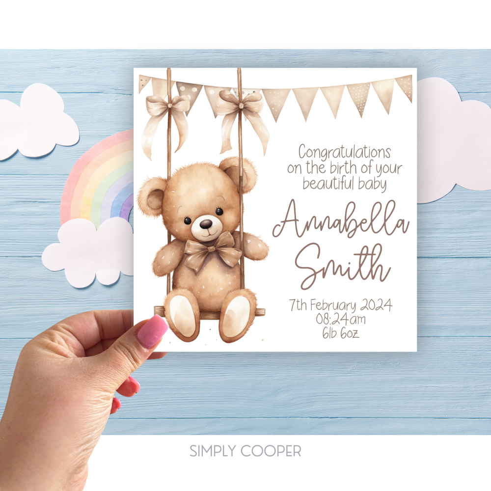 NEW BABY NEUTRAL CELEBRATION CARD