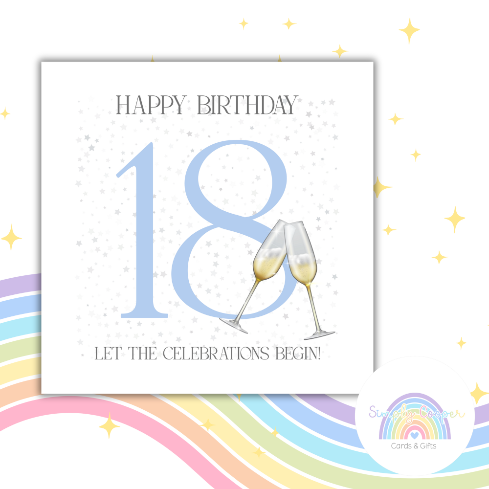 MENS AGE MILESTONE BIRTHDAY CARD | GREETINGS CARD