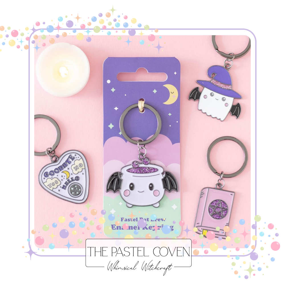 PASTEL BATBREW KEYRING