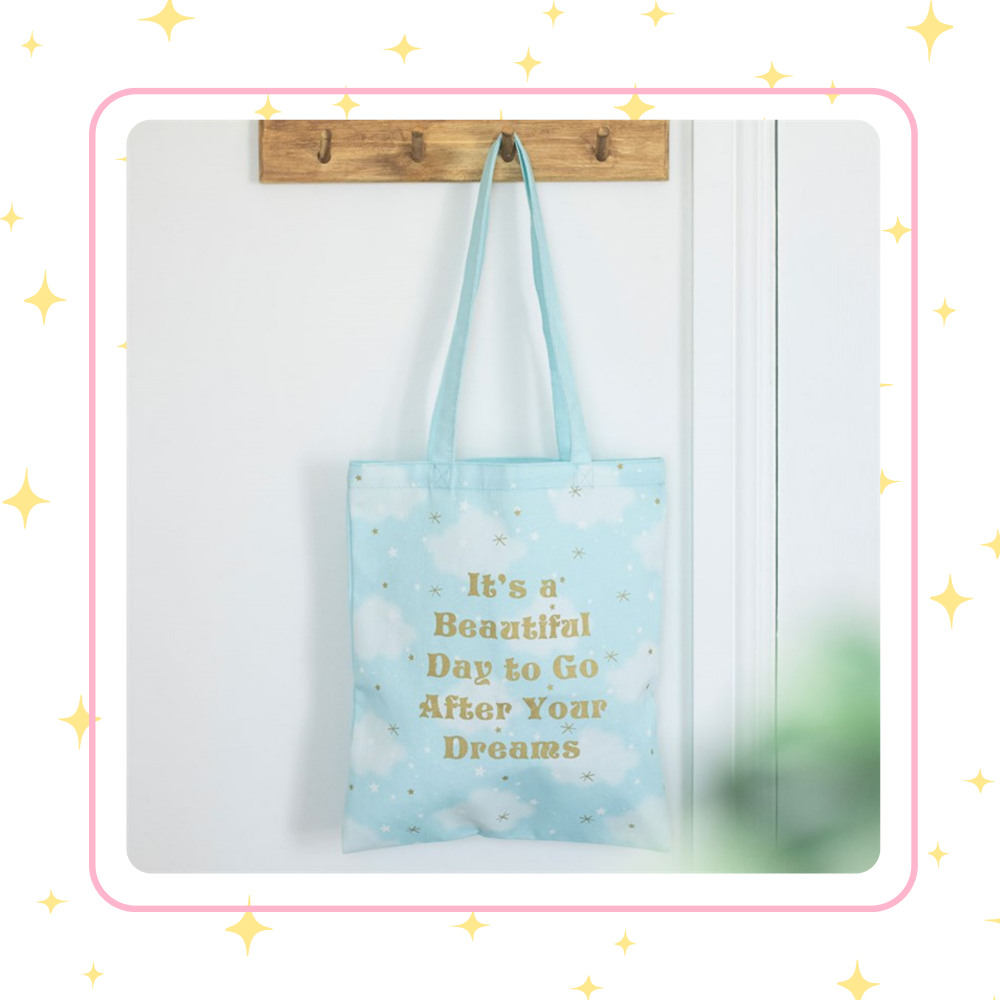 CLOUD PRINT TOTE BAG