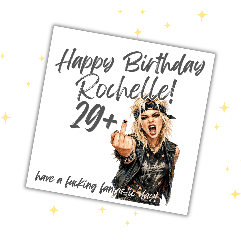 FUNNY ADULT BIRTHDAY CARD