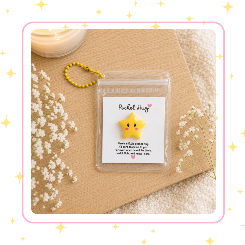 Acrylic Star Pocket Hug
