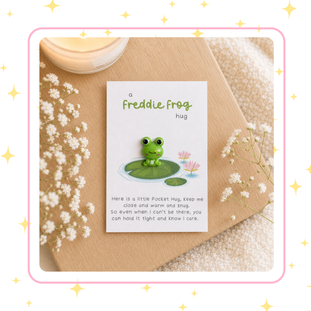 Freddie Frog Pocket Hug