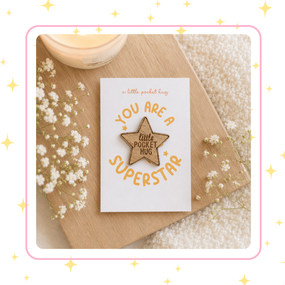 You Are a Superstar Pocket Hug Gift