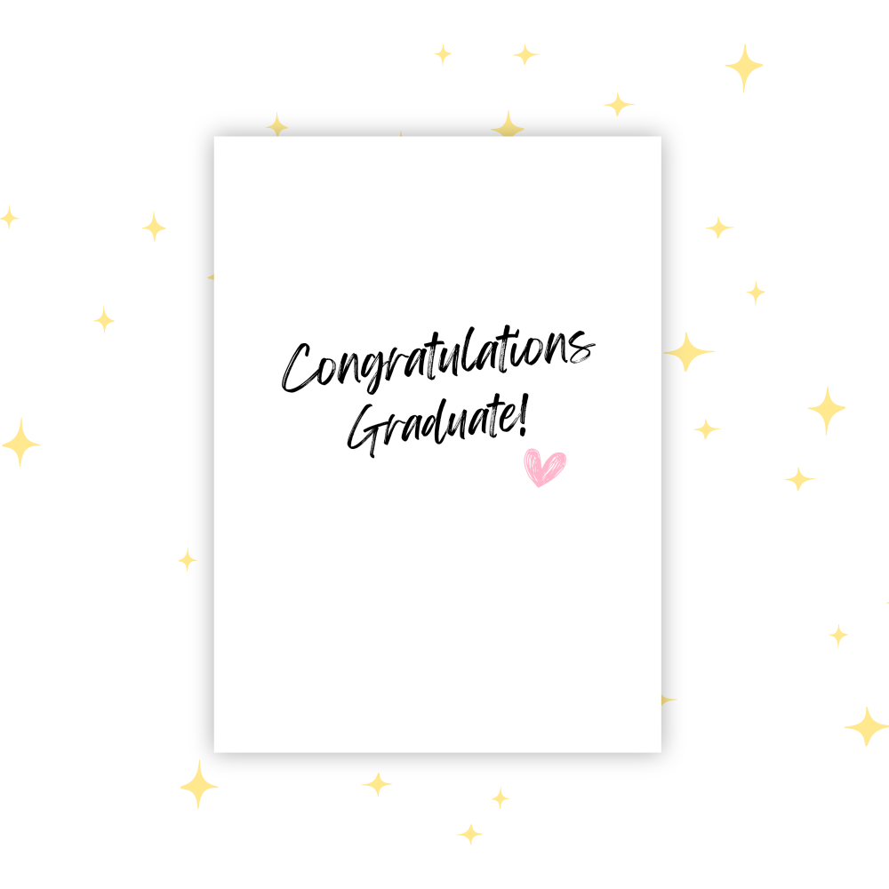 Congratulations Graduate! Greetings Card