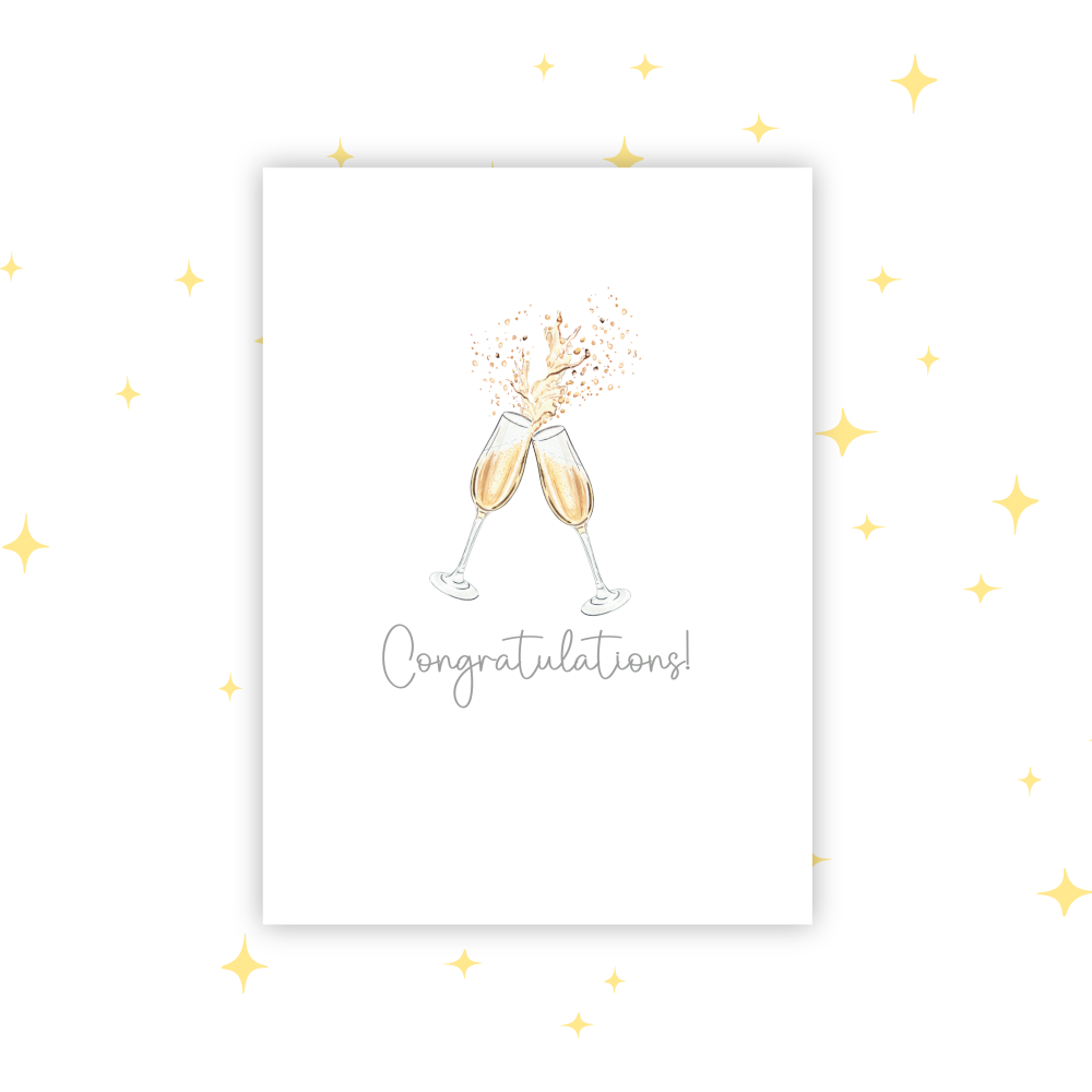 Congratulations! Greetings Card