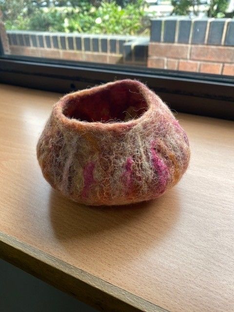 Saturday 16th November Wet Felt Bowl