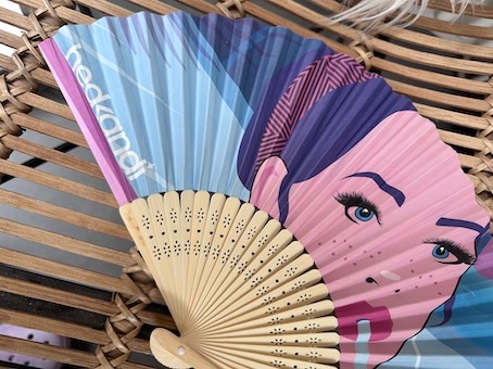 Custom Printed Fan for Nightclub