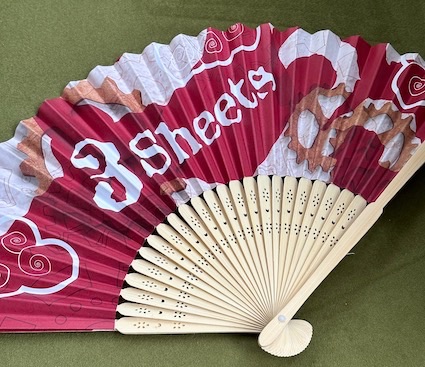 Printed Fan for Restaurant
