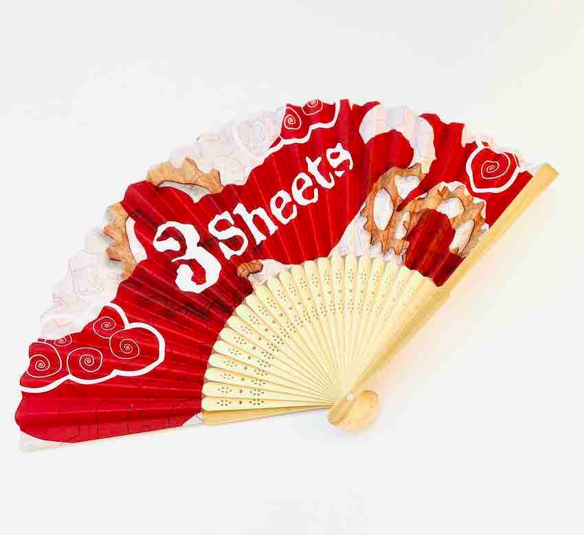 Branded Paper Folding Fan