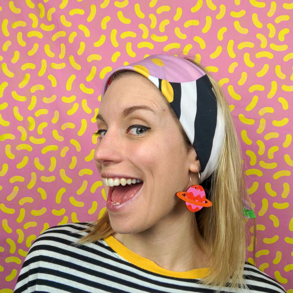 Colourful Headscarf  - Square Cotton Hairwrap | Nido Handmade