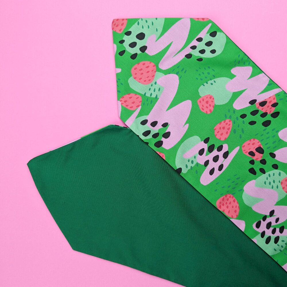 Colourful printed hairwrap - cotton headscarf | Nido Handmade