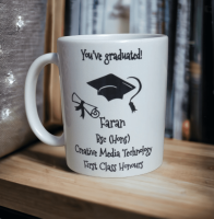 Personalised Graduation Mortarboard Mug