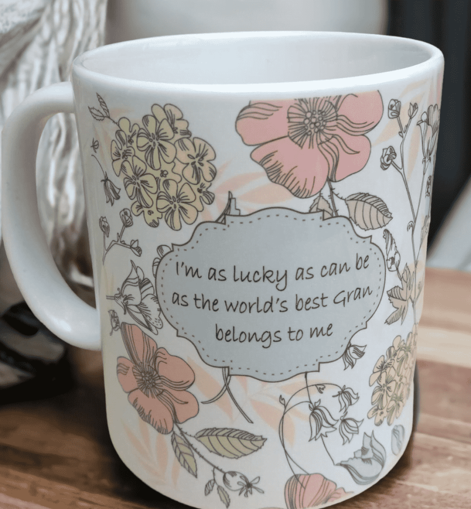 Personalised Grandparent Gift Mug