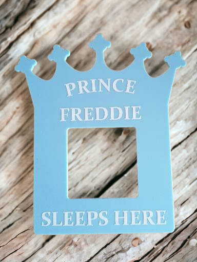 Personalised Light Switch Acrylic Cover