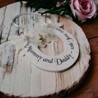 Personalised Handmade Wedding Keepsake Horseshoe