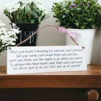 Add Your Own Wording - 30cm Painted Wall Hanging Plaque