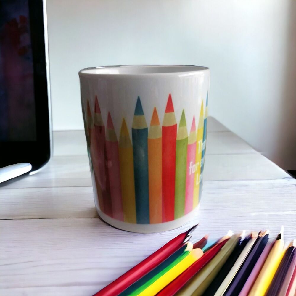Teacher Thank You Ceramic Coffee Mug