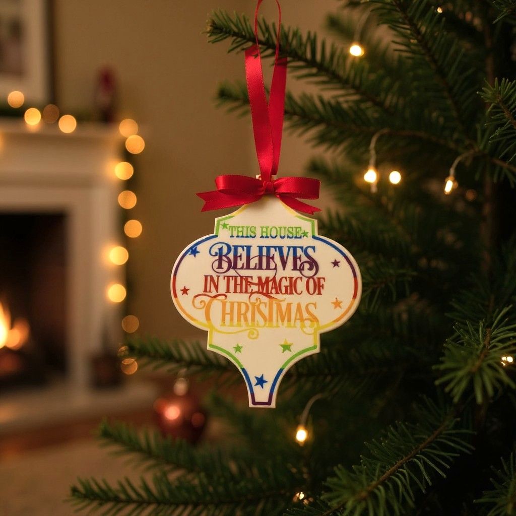 Arabesque Tree Bauble - This House Believes