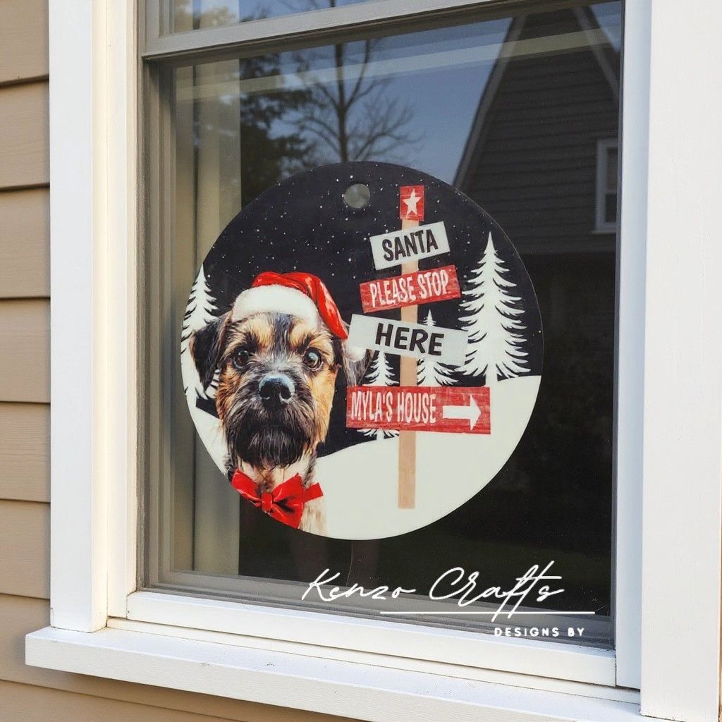 Personalised For Dogs Santa Please Stop Here
