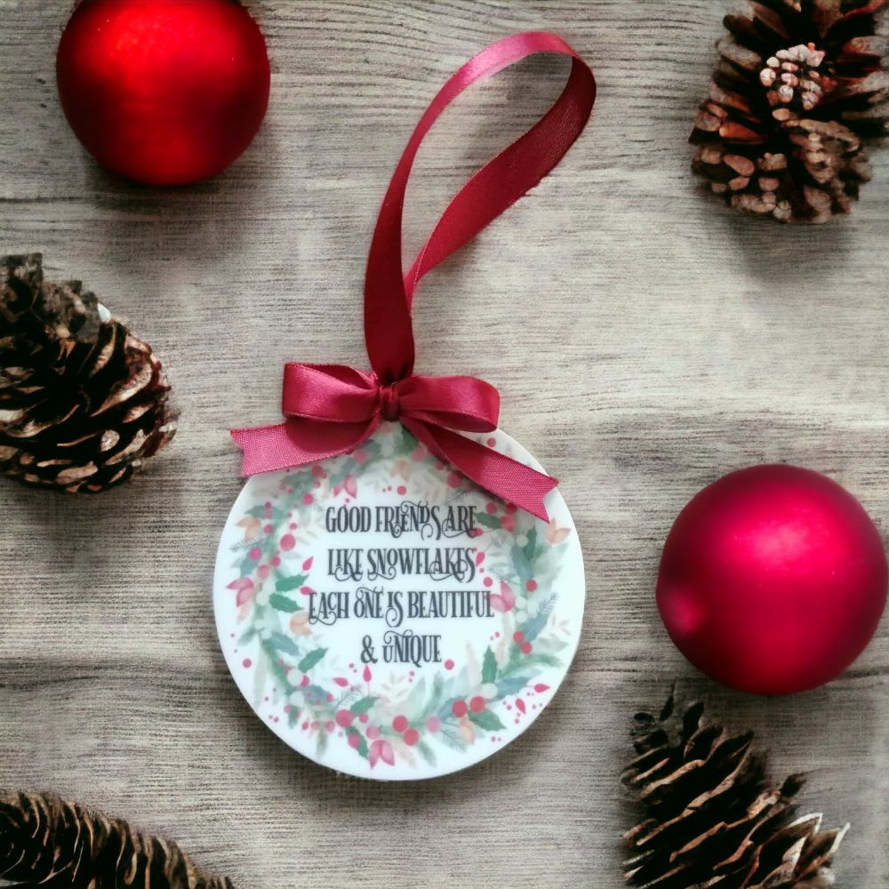 Friendship Tree Decorations