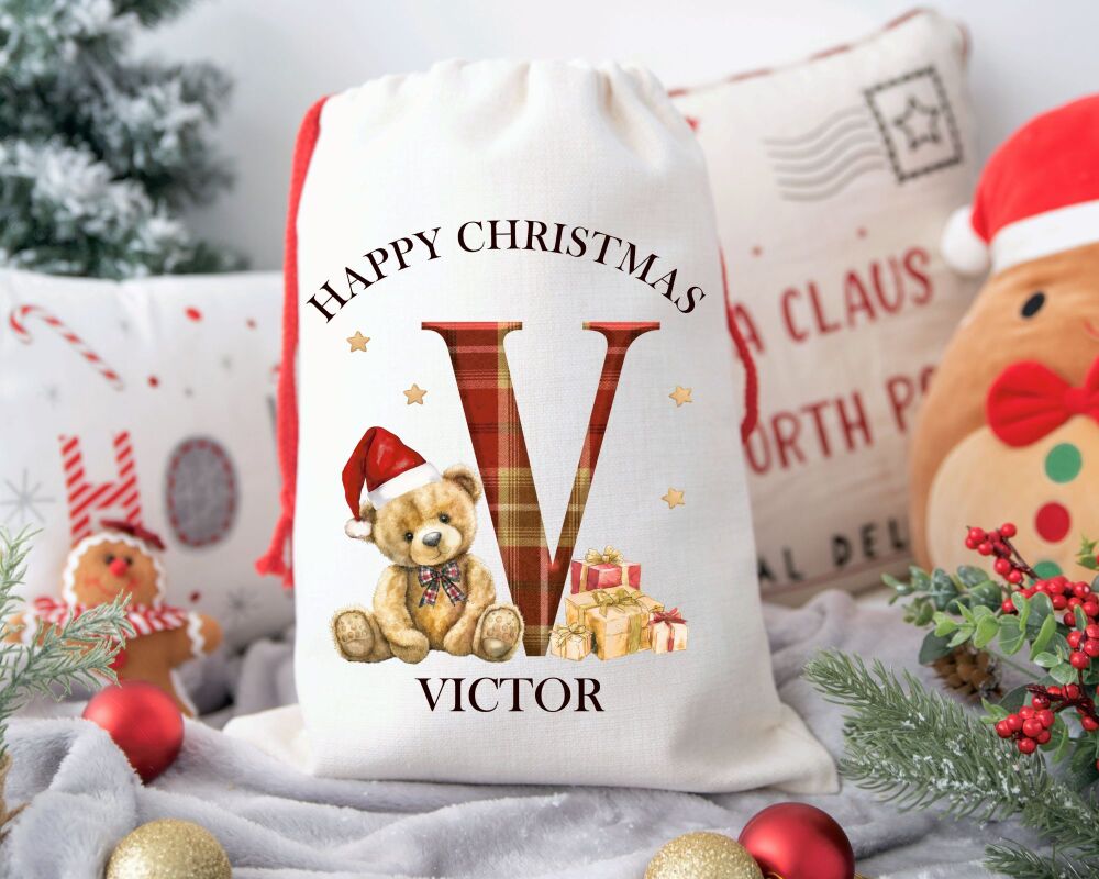 Personalised Festive Superior Toy Sacks