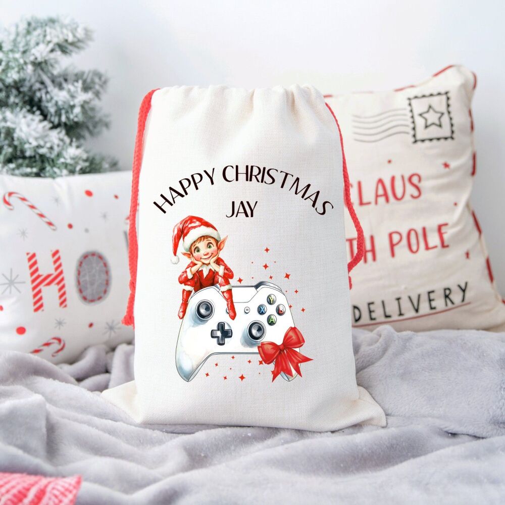 Personalised Gamer Bag | Christmas Gift for Gamers|