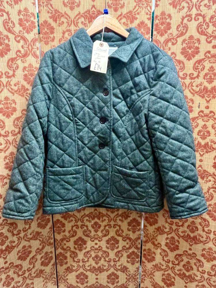 Green Quilted Jacket (Ref. 323/06)