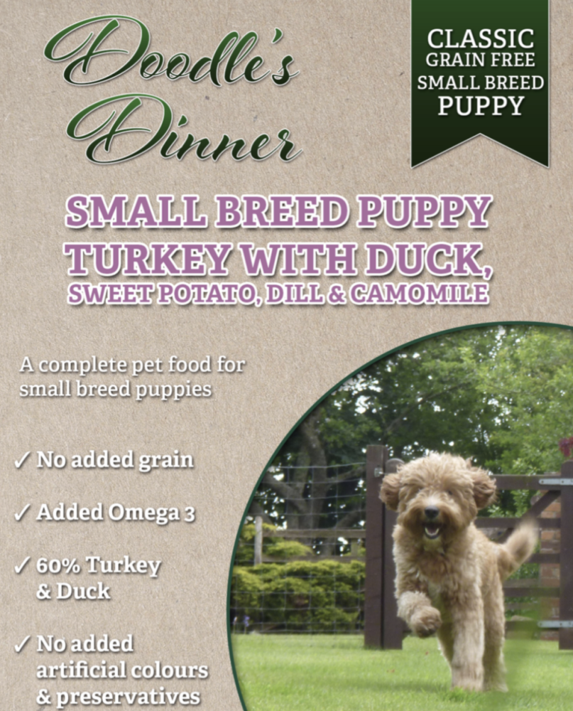 Classic Grain Free  60/40 Turkey and Duck Small Breed Puppy 6kg
