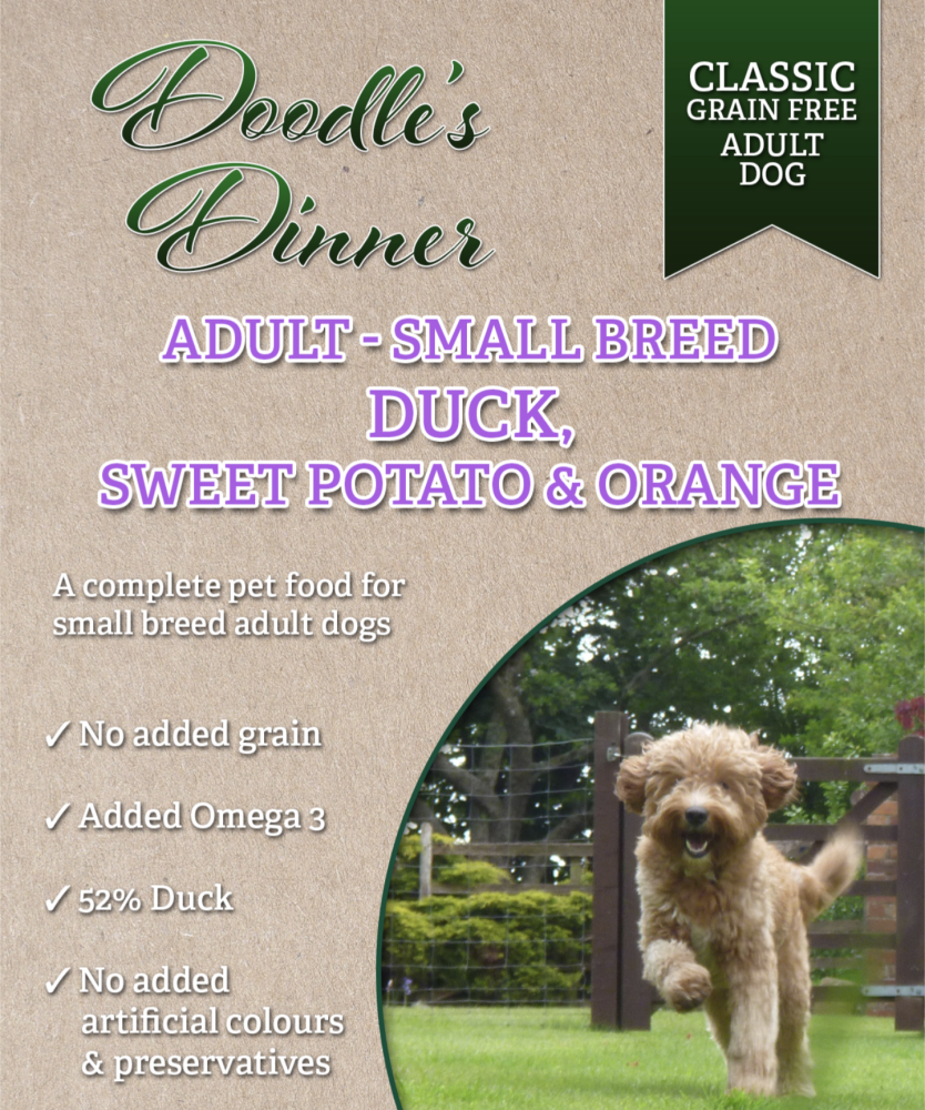 Classic Grain Free Adult Small Breed Duck with Vegetables and Orange 6kg
