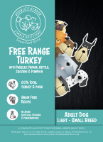 Elite 65:35 Adult Small Breed Light Free Range Turkey with Botanicals and Superfoods