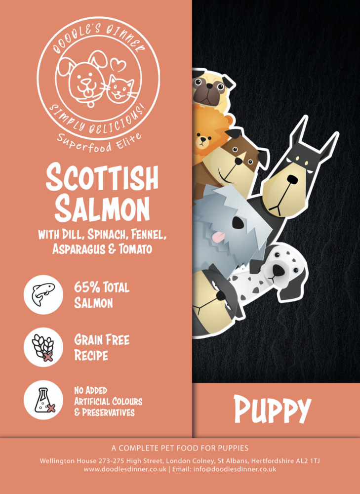 Elite 65:35 Puppy Scottish Salmon with Botanicals and Superfoods