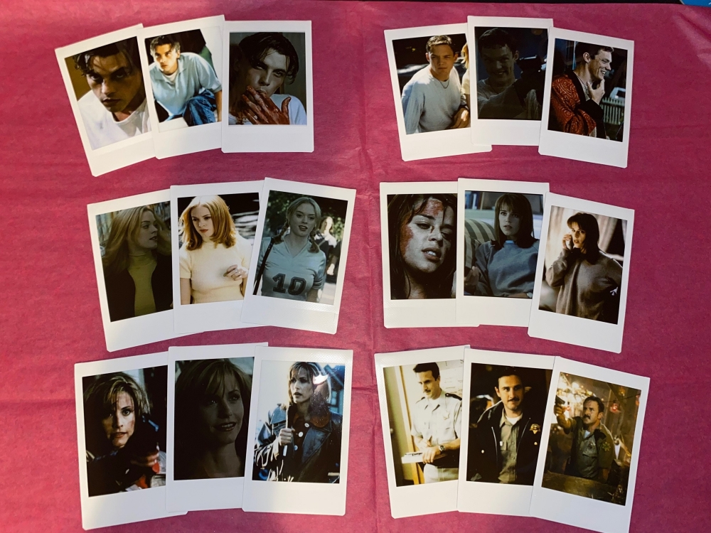 Scream Movie inspired character Mini picture prints (3 in a pack) - 19 characters to choose from