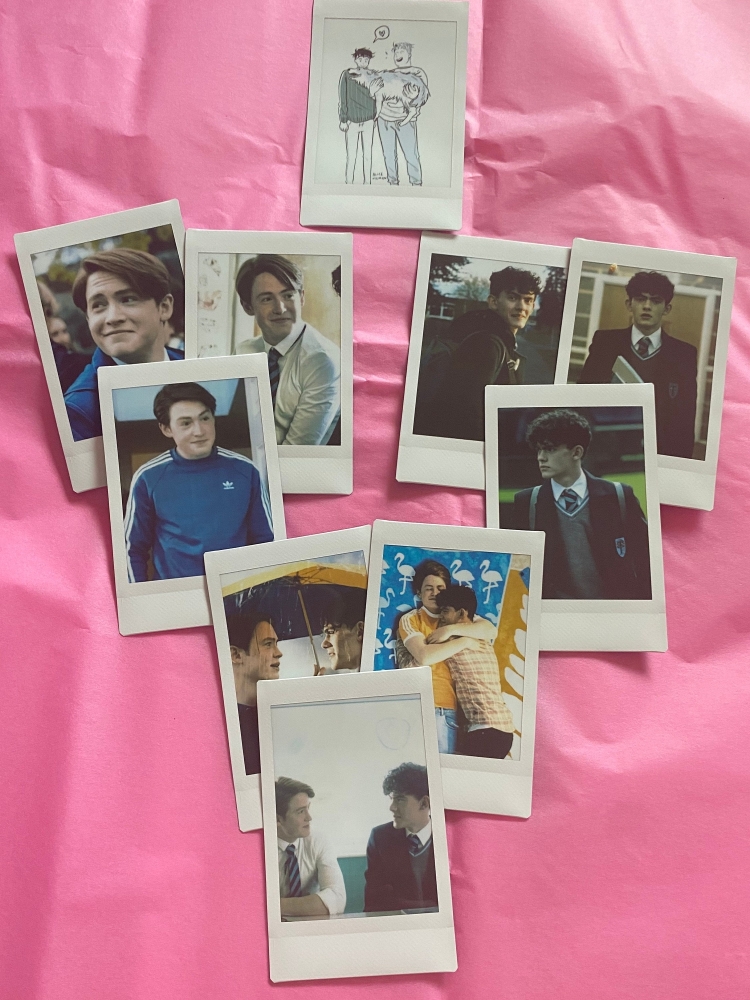 Heartstopper inspired mini picture prints (3 in a pack) - 7 sets to choose from!