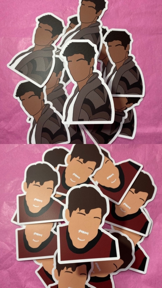 Isaac Lahey from TEEN WOLF inspired waterproof STICKER