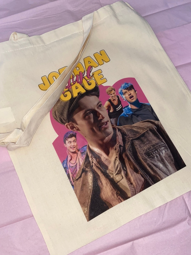 Jordan Luke Gage Characters inspired TOTE BAG - Heathers, &Juliet, Bat out of Hell, Bonnie and Clyde