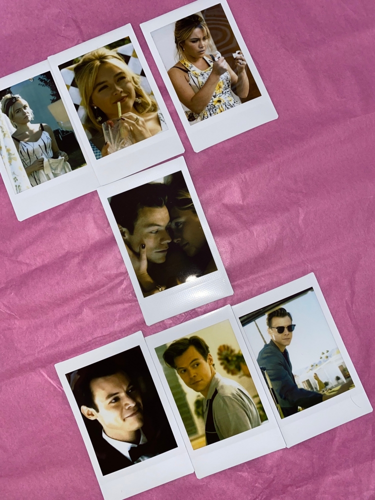 Don't Worry Darling inspired mini picture prints (3 in a pack) - Harry & Florence Pugh