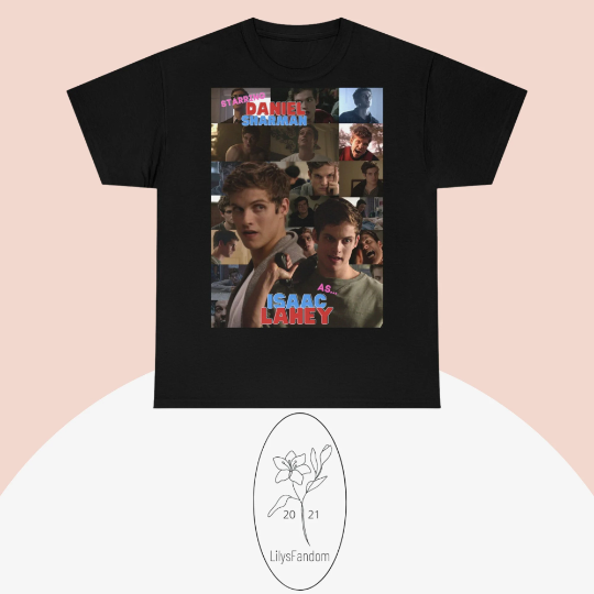 Isaac Lahey (Daniel Sharman) from Teen Wolf inspired graphic T-Shirt